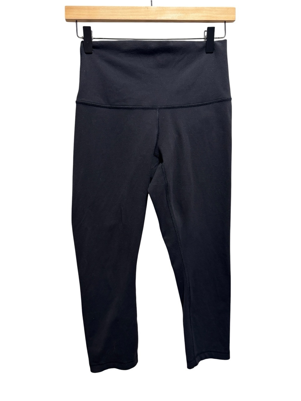 Lululemon Black Cropped Leggings Size 4